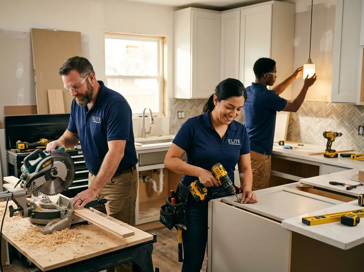 Onyx Kitchen Remodel team